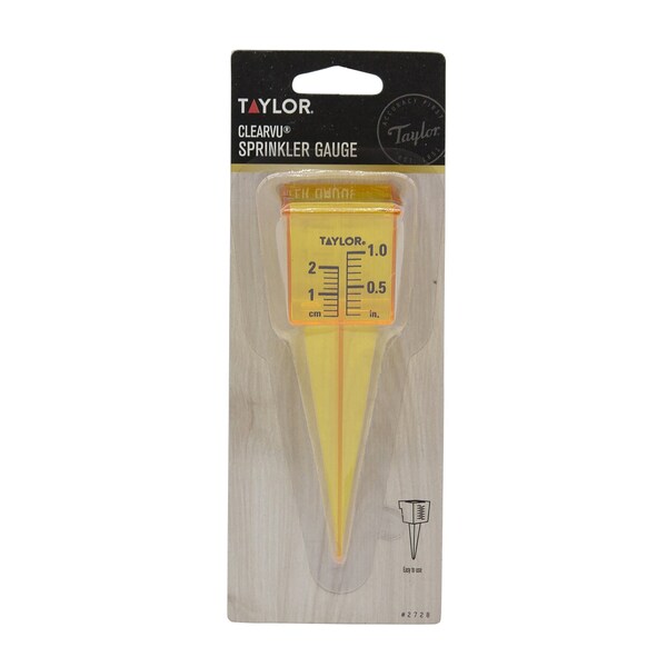 Taylor Taylor Rain Gauge/Sprinkler Stake 3 in. W X 5.31 in. L - 2728