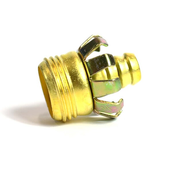 Thrifco Plumbing 3/4 Inch Water Hose Repair Clincher Male Coupler - 4400331