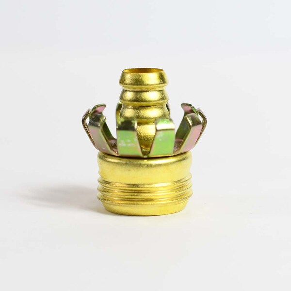 Thrifco Plumbing 3/4 Inch Water Hose Repair Clincher Male Coupler - 4400331
