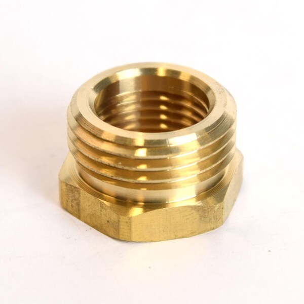 Homeplus+ ATC Brass 3/4 in. D X 1/2 in. D Hose Adapter 1 pk - 6JC126301511016