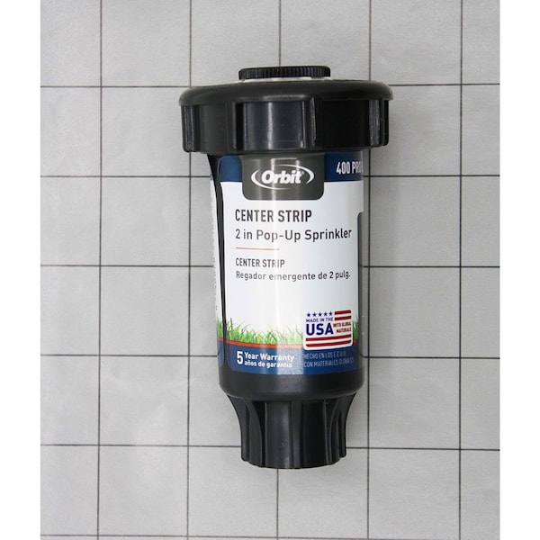 Thrifco Plumbing 54185 Center Strip 2 Inch Pop-Up - 8430030