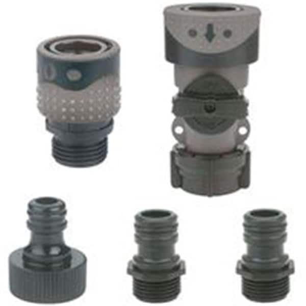 Gilmour Gilmour Manufacturing 2459402 Connector Faucet Quick Poly Starter Kit - 2459402