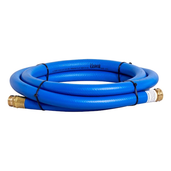 Underhill Products 3/4'' ShortyPro 20' UltraMax Blue Quick Cool/Quick Wash Hose - H75-S20