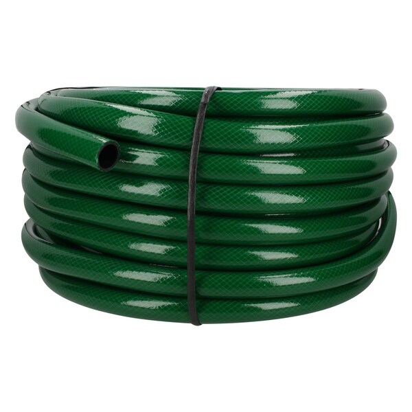 Surtek Green Woven garden hose 2in 50m reel - M1T50