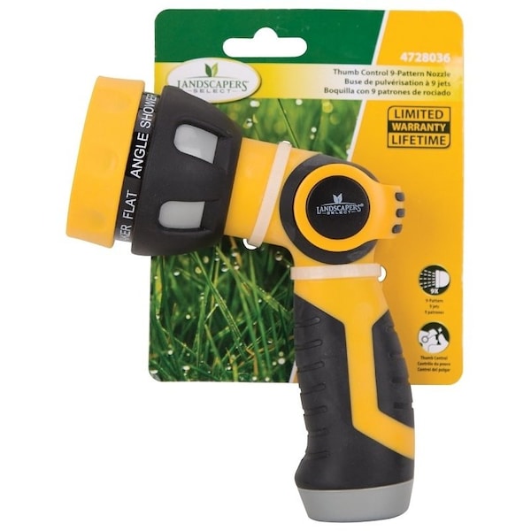 Landscapers Select Spray Nozzle, Female, Plastic, Yellow - GN-93691