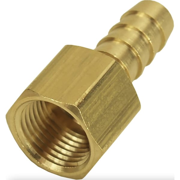 American Imaginations 0.625 in. x 0.75 in. Brass Garden Hose Barb Female - AI-35604