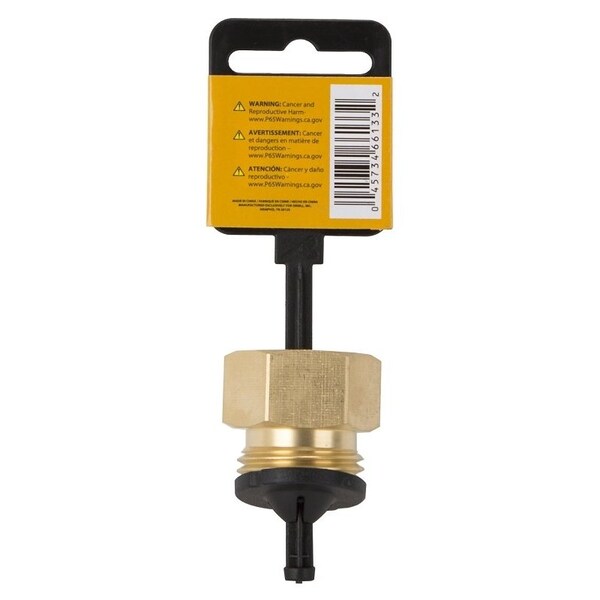 Landscapers Select Hose Connector, 3/4 x 3/4 in, MNH x FNPT, Brass, Brass - GHADTRS-6
