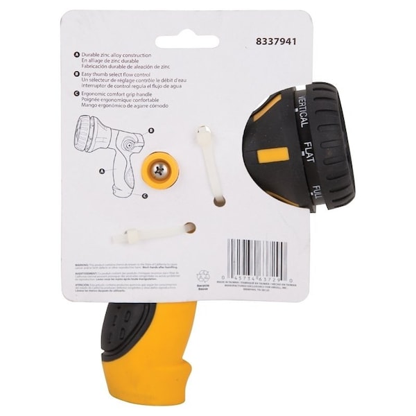 Landscapers Select Spray Nozzle, Female, Plastic, Yellow - RR-15182
