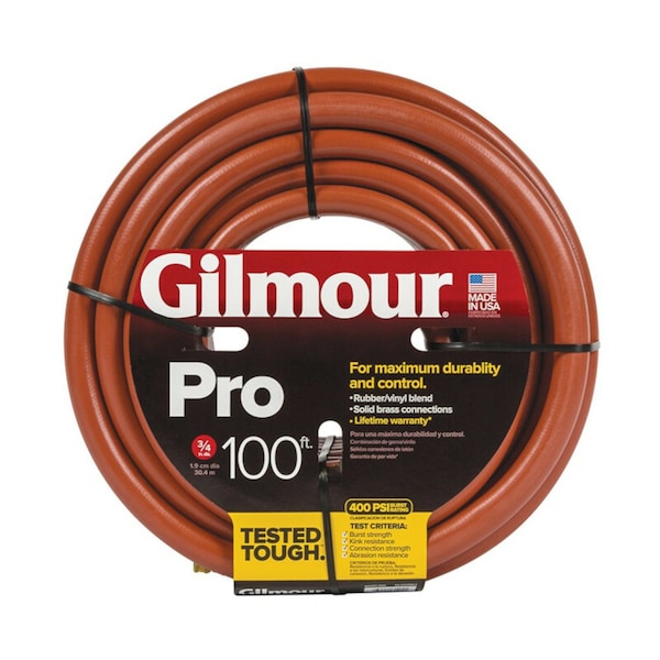 Fiskars Gilmour Pro 3/4 in. D X 100 ft. L Commercial/Professional Grade Garden Hose - 841001-1004