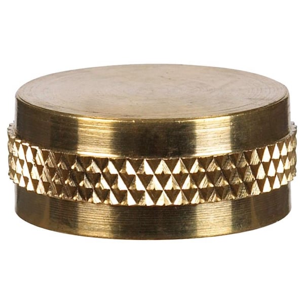 Homeplus+ ATC 3/4 in. Female Brass Hose Cap - 6JC126301511021