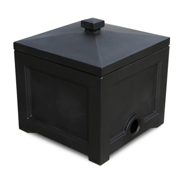 Lawnitator Fairfield Garden Hose Bin Black - LA2621849