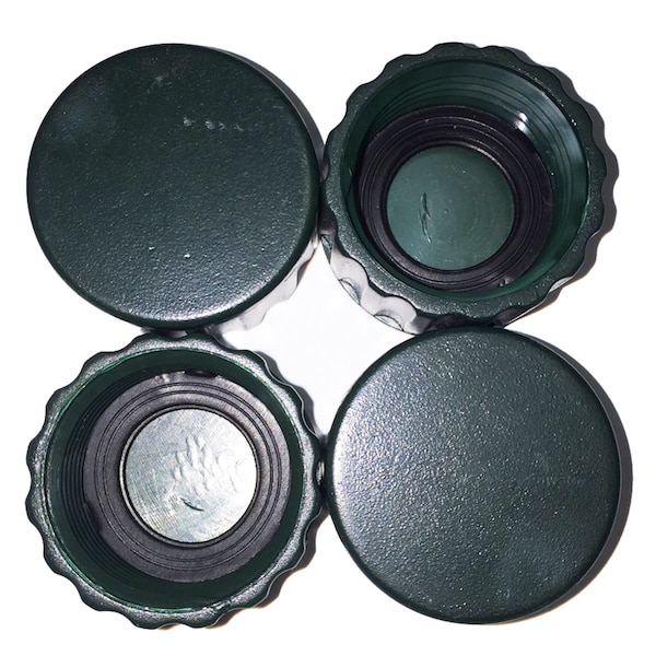 Rugg Rugg 3/4 in. Plastic Threaded Female Hose End Caps - W3D-4-PDQ