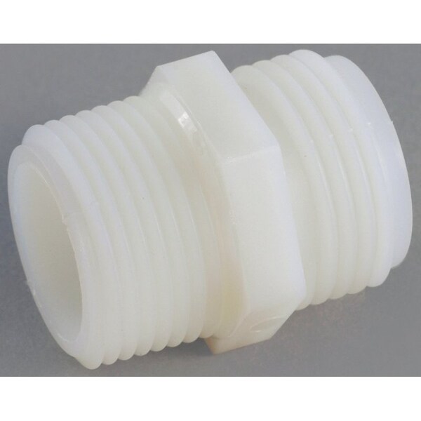 Anderson Metals Hose Adapter, 3/4 x 3/4 in, GHT x MPT, Nylon, For: Garden Hose - 53778-1212