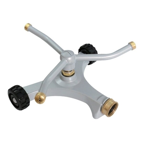 Landscapers Select Lawn Sprinkler, Female, Round, Zinc - YM133A