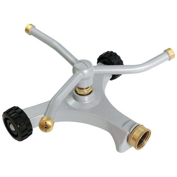 Landscapers Select Lawn Sprinkler, Female, Round, Zinc - YM133A