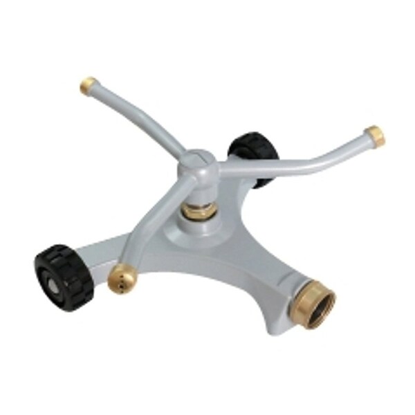 Landscapers Select Lawn Sprinkler, Female, Round, Zinc - YM133A