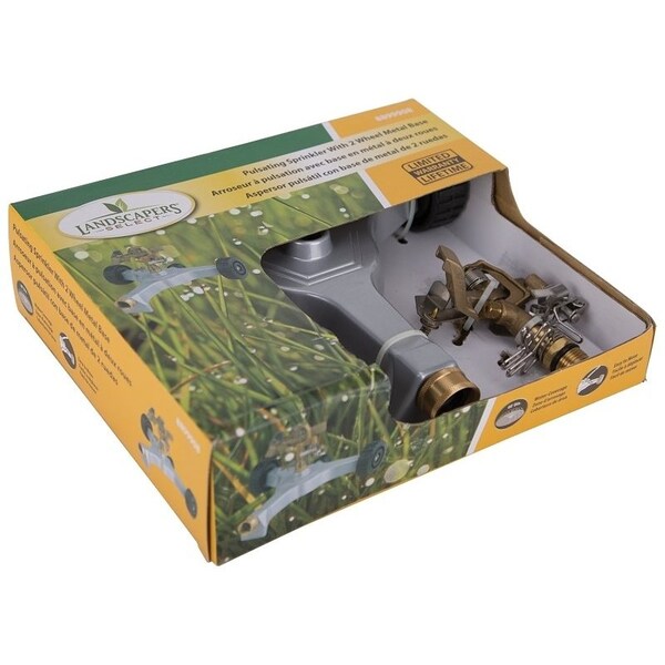 Landscapers Select Sprinkler, Female, Round, Zinc - 628739