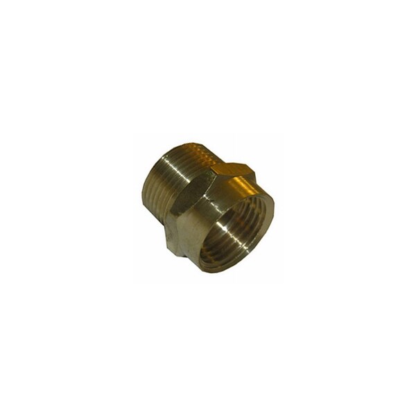Larsen Supply Co. Garden Hose Brass Adapter, 3/4 FGH x 3/4 In. MPT - 15-1709