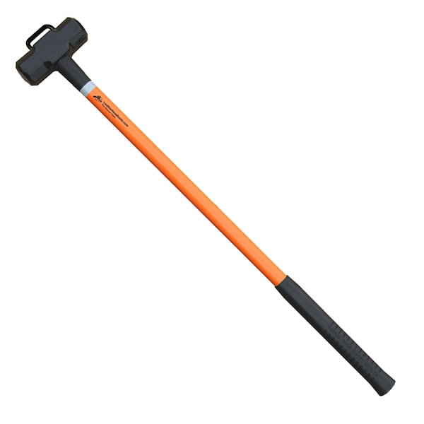 Leatherhead Tools Hi-Viz Orange Sledge, 12, w/36" Fiberglas - SLO-12-36HM