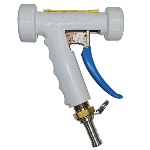 Strahman Washdown Equipemnt M70 Series M75 White Nozzel HD Cover W 12 Swvl Adapter - M75W0050SWIVEL