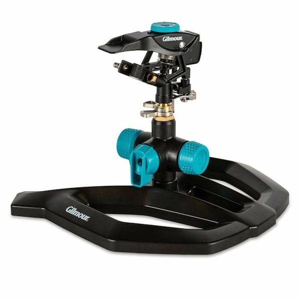 Gilmour Heavy Duty Plastic Elevated Base Impact Sprinkler 5800 sq ft - 811673-1013