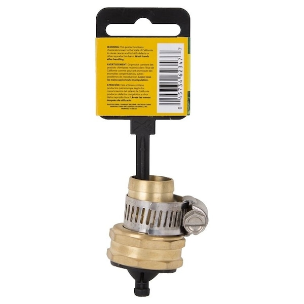 Landscapers Select Hose Coupling, 3/4 in, Female, Brass, Brass - GB-9412-3/4