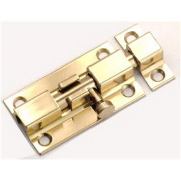 Gan Eden 1853 3 in. Brass Barrel Bolt - GA572973