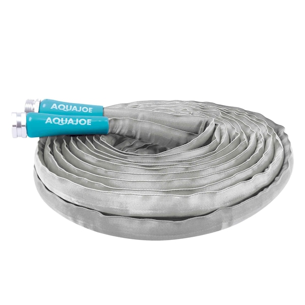 Snow Joe 25 Ft x 5/8 In FiberJacket Ultra Flexible Non-Expanding Kink Free Garden Hose - AJFJH25-58-PRX