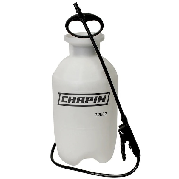 Chapin 2 gal Funnel Top Sprayer, 34 in L Hose, Polyethylene Tank, Cone Spray Pattern - 20002