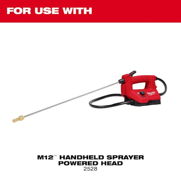 Milwaukee Tool 2 gal Handheld Sprayer Replacement Tan, Battery - 49-16-2762