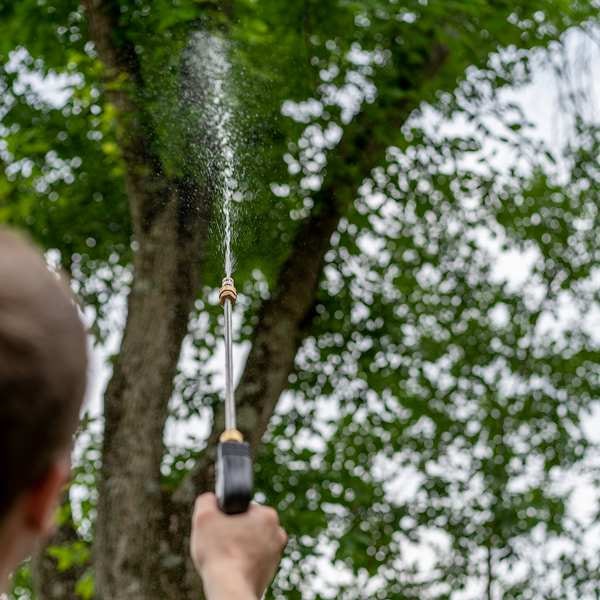 Flowzone Wand, Quick-Connect, Stainless Steel, L:18 - FZRAAS