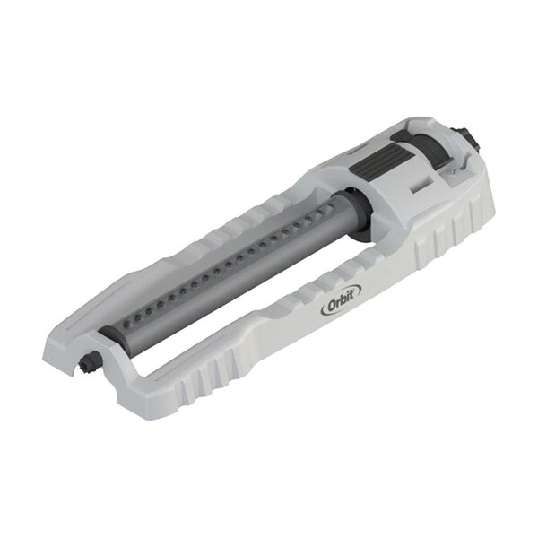 Oralite Orbit Irrigation Plastic Non-tipping Base Oscillating Sprinkler, 3800 sq. ft. - OR5626