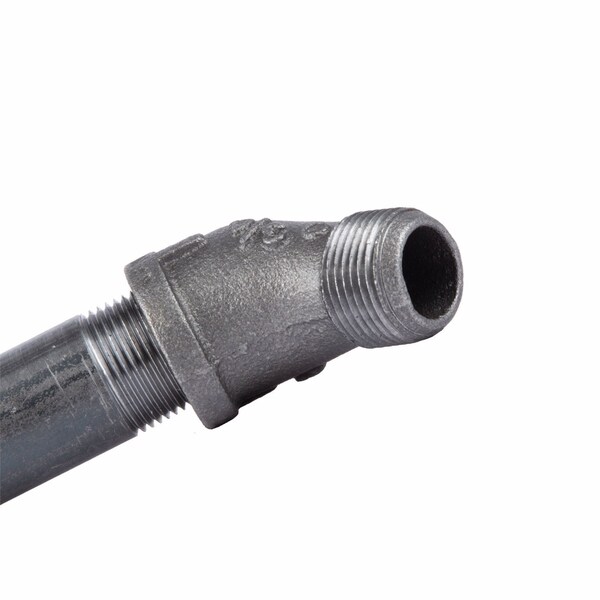 B & K STZ Industries 3/4 in. MIP each X 3/4 in. D FIP Black Malleable Iron 45 degree Street Elbow - 520-504HN