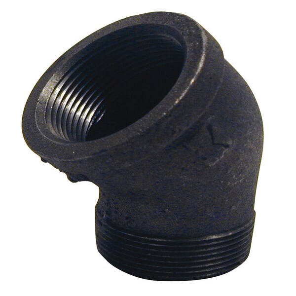 B & K STZ Industries 3/4 in. MIP each X 3/4 in. D FIP Black Malleable Iron 45 degree Street Elbow - 520-504HN