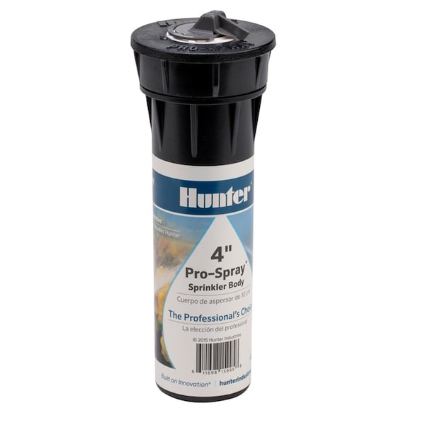 Hunter 4 in. Pro-Spray Pop-Up Sprinkler for 706 sq. ft. Area - Black - 7014321