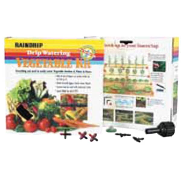 Raindrip Drip Watering Vegetable Garden Kit with Anti Syphon - RA54562