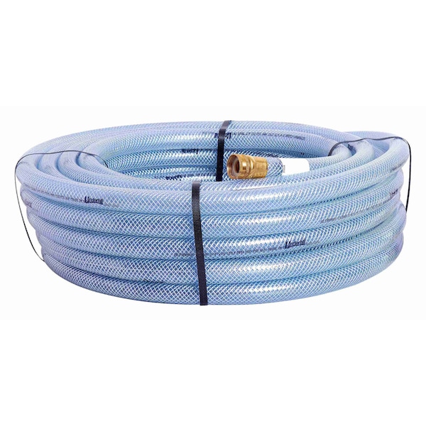 Underhill Products 3/4'' UltraMax Hose CLEAR, 75' Length, 150 PSI WP, 600 PSI Burst Strength - H75-075C