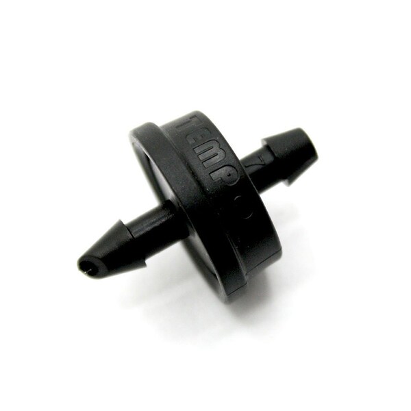 Thrifco Plumbing ERC10 1 GPH PC EMITTER, BLACK - 6821055