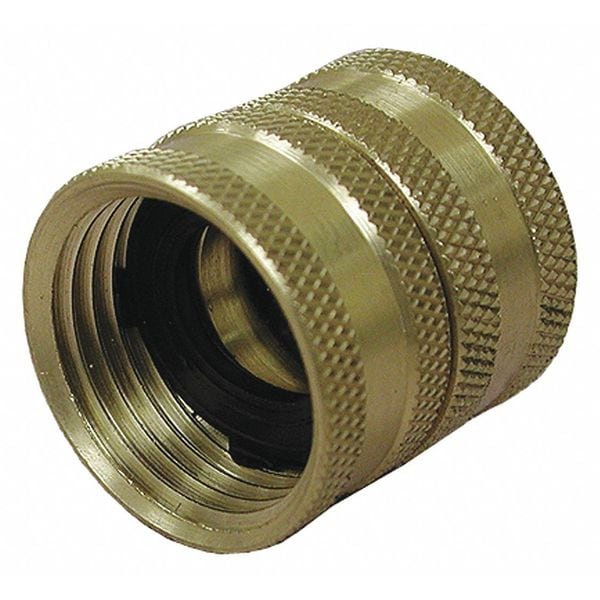 Jones Stephens Grdn Hose Fttng, FH x FH Swvl, 3/4"x3/4" - G20130