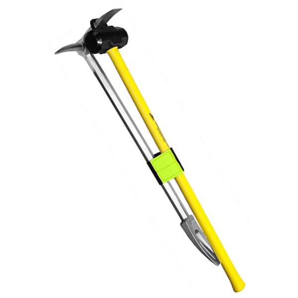 Leatherhead Tools Halligan w/30" Handle, Sledge, 8, w/Yellow - K-BY30-8