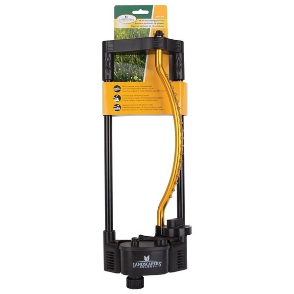 Landscapers Select Lawn Sprinkler, Female, Rectangle, Plastic - GO123-1