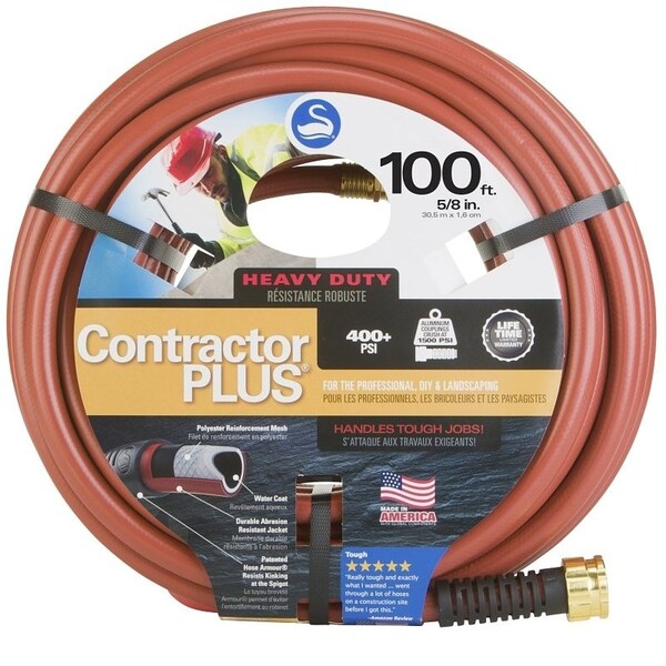 Swan SNCG58100 Garden Hose, 100 ft L, Vinyl - CSNCG58100