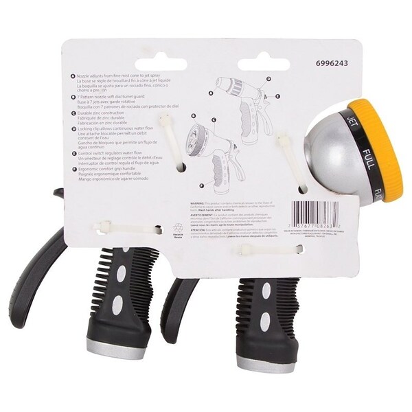 Landscapers Select Spray Nozzle Set, Female, Metal, Black - YM7004-2
