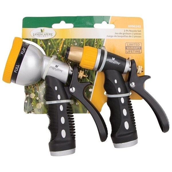 Landscapers Select Spray Nozzle Set, Female, Metal, Black - YM7004-2