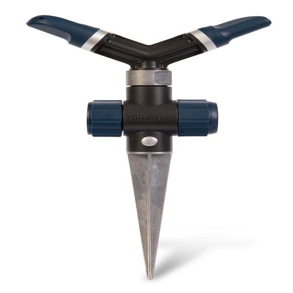 Gilmour 1800 Sq. ft. Metal Spike Base Whirling Sprinkler - 7005143