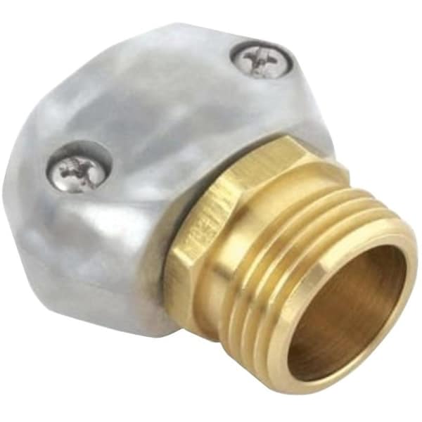 Gilmour 01MZ Hose Mender, 5/8 x 3/4 in, Male, Zinc - 801134-1003/1
