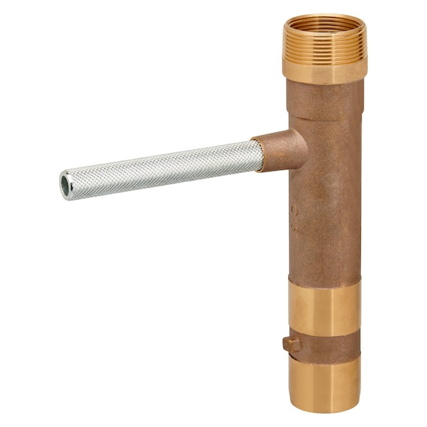 Underhill Products Quick Coupler Key, 1-1/2' MPT x 1-1/4' FPT for Rain Bird, Toro, Buckner and Hunter 1-1/2'' QCV's - QK-150RBTB