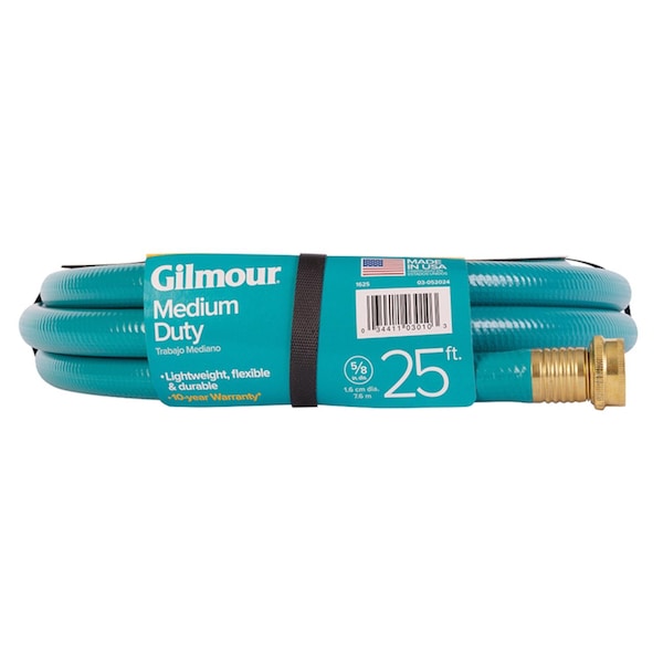 Gilmour Gilmour 5/8 in. D X 25 ft. L Medium Duty Garden Hose - 816251-1010