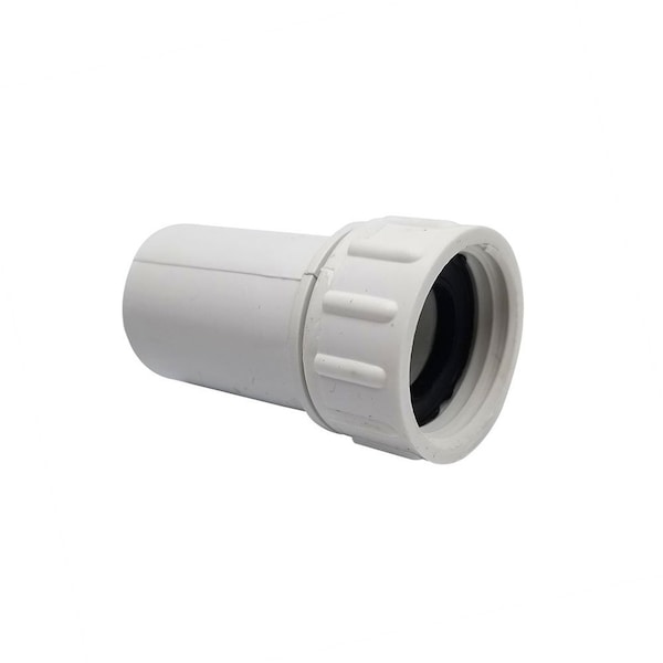 Thrifco Plumbing 3/4 Inch Female GHT X 1/2 Inch Slip Swivel Fitting - 4402315