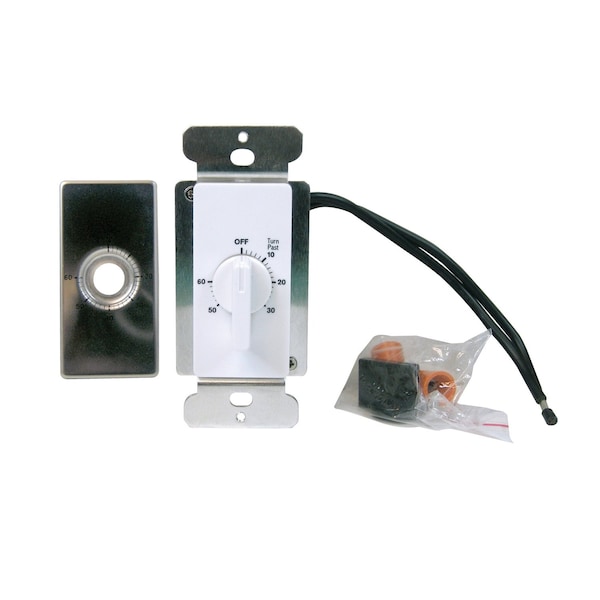 Prime Prime EZ-SET Indoor In Wall Countdown Timer 125 V White - TNIW060-RC